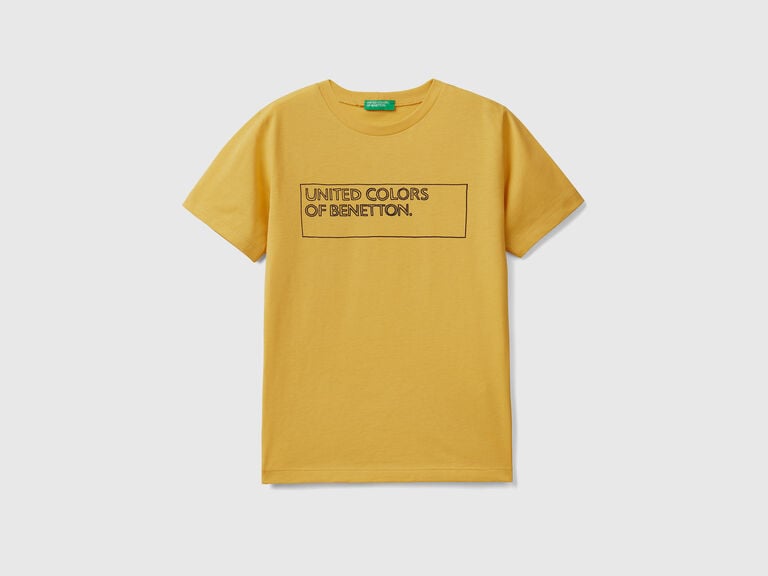 (image for) T-shirt 100% cotone con logo Economiche